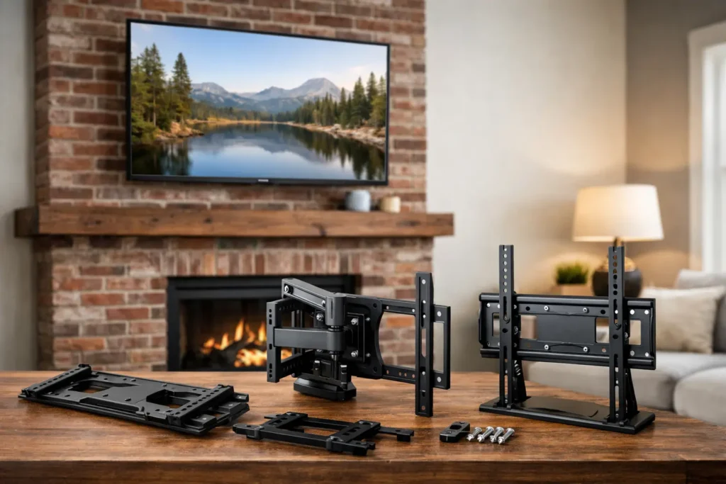 7 Best TV Mounts for Brick Fireplaces
