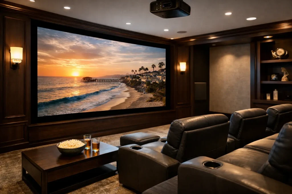Newport Beach Home Theater Design Tips
