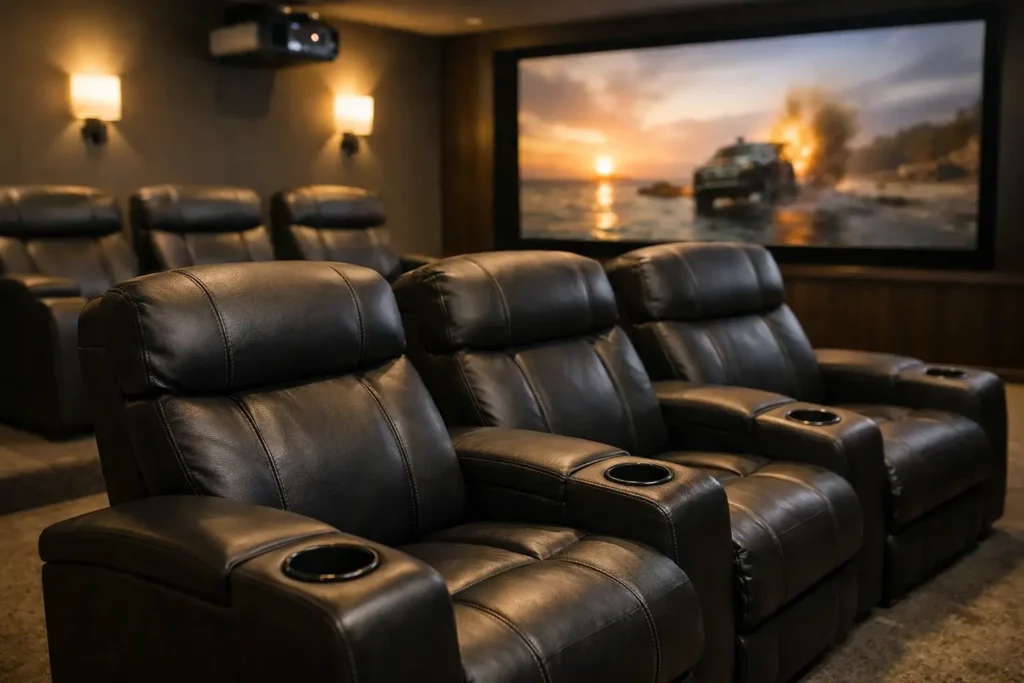 Home Theater Seating Guide for Better Viewing