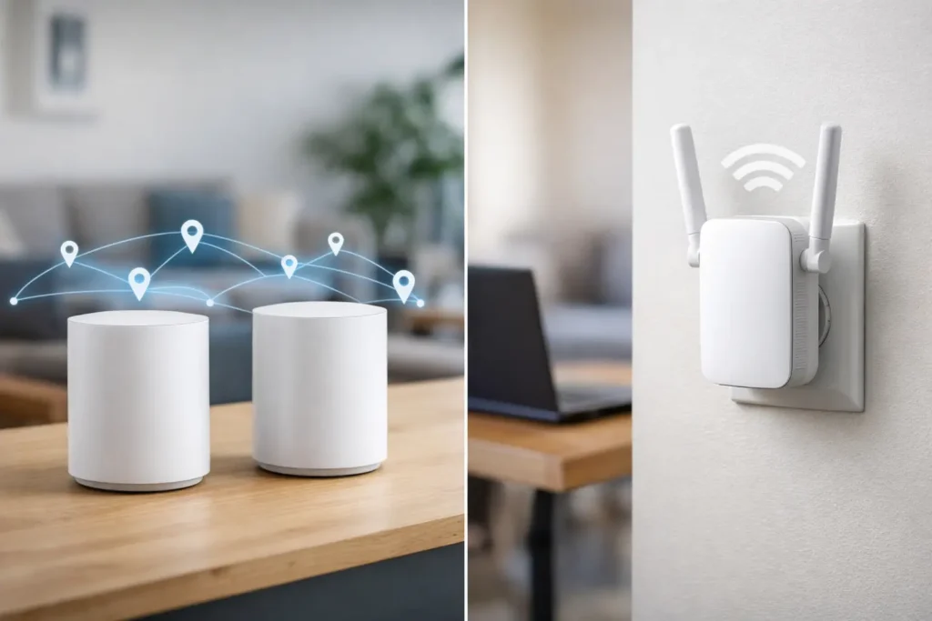 Mesh WiFi Versus Extenders for Better Coverage