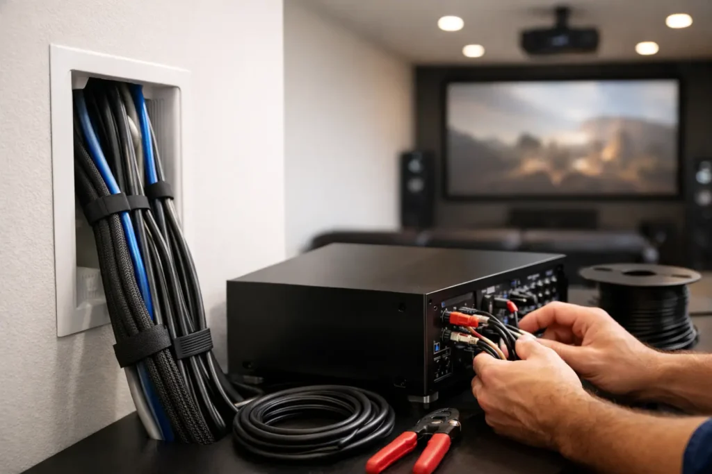 Home Theater Wiring Guide for a Cleaner Install