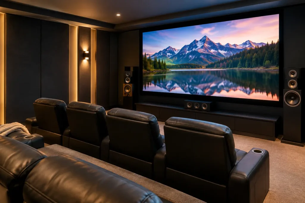 Home Theaters That Look and Sound Right