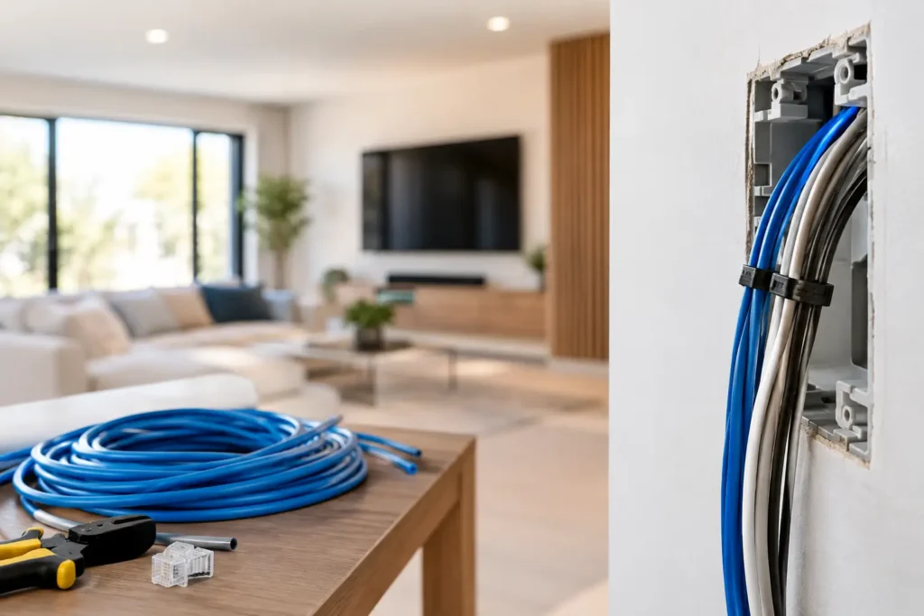 Low Voltage Prewiring for a Smarter Home