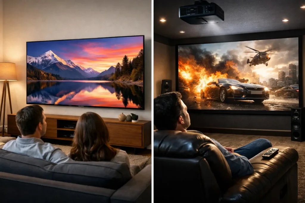OLED Versus Projector Room: Which Is Better?