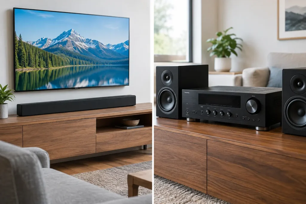 Soundbar Versus Receiver Systems for Your Home