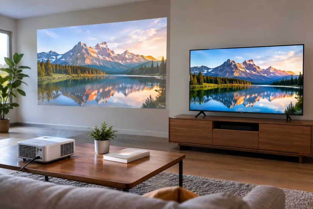 Projector vs Television: Choosing the Better Fit
