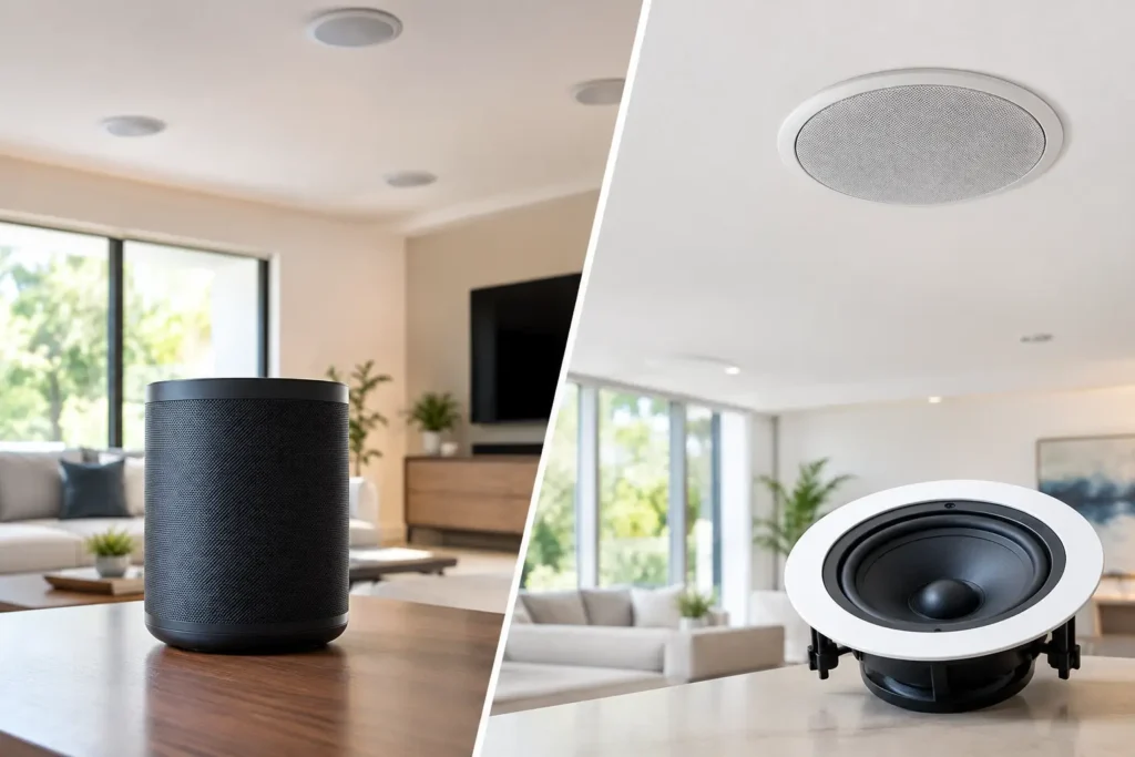 Sonos vs Traditional Ceiling Speakers: Which Fits?